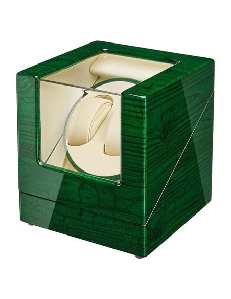 Winder de Reloj Doble JQUEEN S220EB Silencioso Verde