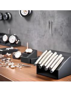 Juego de Llaves de Corona de Reloj FUZHUI 7 Piezas Acero Inoxidable 2