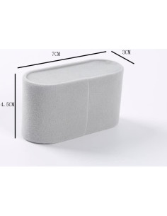 6 Almohadas para Reloj Lasenersm - Soporte Joyería Gris 2