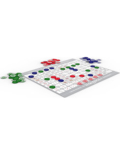 Juego de Mesa SEQUENCE Jax Jumbo con Tapete Acolchado 68.58x81.28cm 2