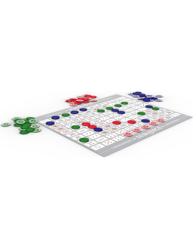 Juego de Mesa SEQUENCE Jax Jumbo con Tapete Acolchado 68.58x81.28cm