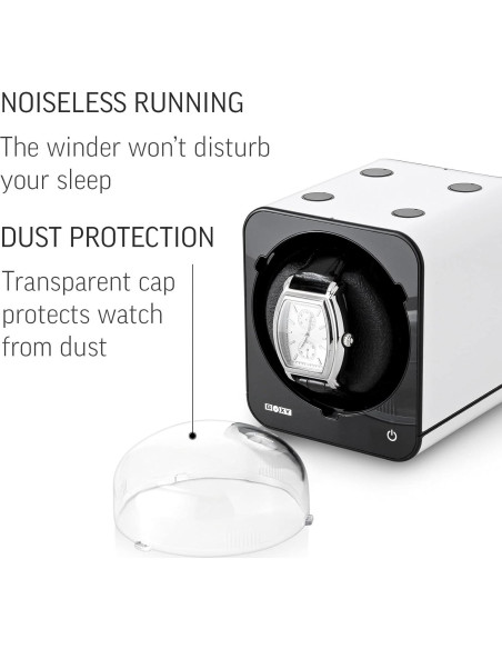 Enrollador de Reloj Automático Fancy Brick Blanco 45 Programas