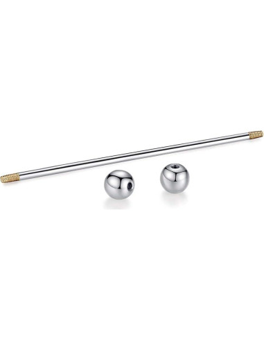 3 Piezas Pin de Cuello Bar de Cobre Duradero Multicolor