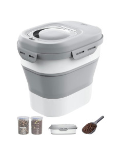 Contenedor de Almacenamiento para Comida de Mascotas DDMOMMY 15.88 kg