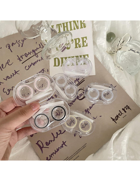 6 Estuches Portátiles para Lentes de Contacto BEDARTIST