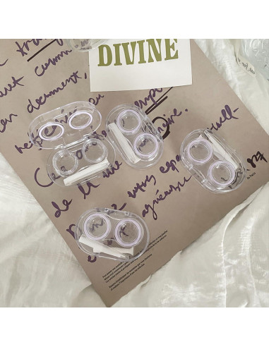 6 Estuches Portátiles para Lentes de Contacto BEDARTIST