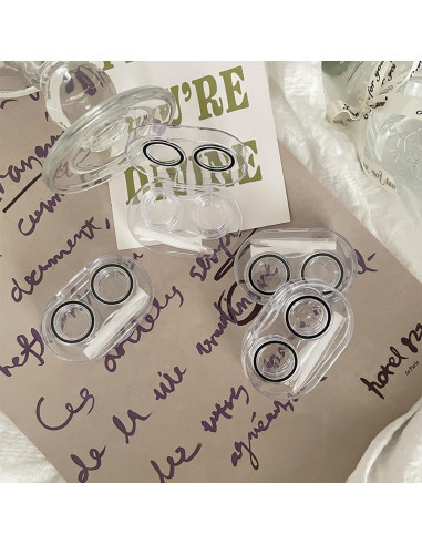 6 Estuches Portátiles para Lentes de Contacto BEDARTIST