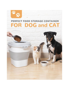 Contenedor de Almacenamiento para Comida de Mascotas DDMOMMY 15.88 kg 2