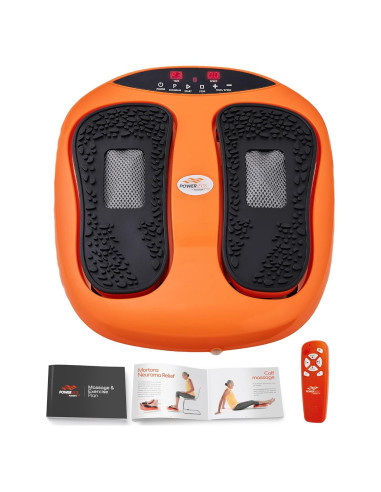 Masajeador de Pies Eléctrico Powerfit ETF002M-O con Control Remoto