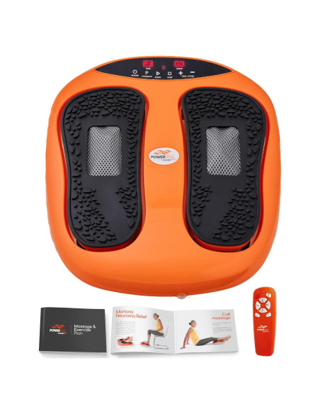 Masajeador de Pies Eléctrico Powerfit ETF002M-O con Control Remoto