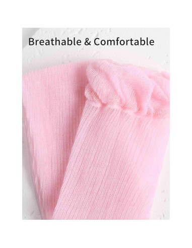 Calentadores de piernas de ballet para mujeres - Rosa Delgado