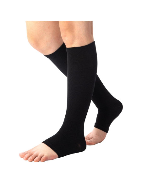 3 Pares Calcetines de Compresión Abiertos de Dedos SHUTELI L/XL