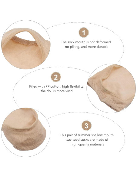 Calcetines de Yoga Antideslizantes para Mujer - Algodón Negro