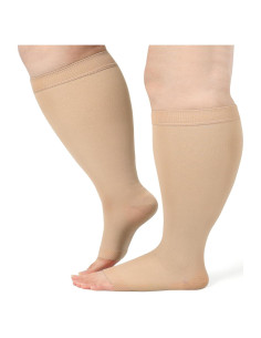Calcetines de Compresión AKSO MEDICOS 20-30 mmHg Talla 4XL Beige