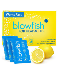 Blowfish Alivio Rápido para Dolores de Cabeza - 1 Paquete