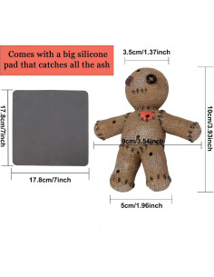 Soporte de Incienso Voodoo Cacukap con Captador de Cenizas 2