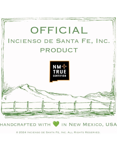 Incensario Casa de Adobe Incienso de Madera Natural 198g