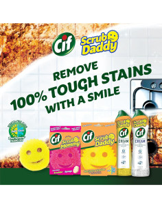 Kit de Limpieza Scrub Daddy + Cif Multiusos - 3 Piezas 2