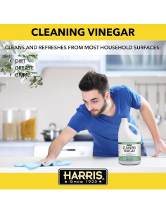 Limpiador Multiusos Harris Vinagre Eucalipto 3.78L con Embudo 2