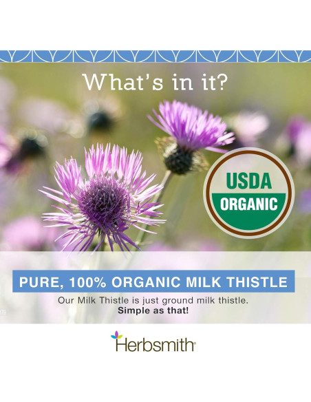 Suplemento Hepático Cardo Mariano Herbsmith 75g para Mascotas