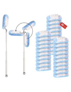 Plumero Extensible Kucbraly + 30 Recargas Microfibra 360