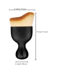 5 Cepillos de Limpieza de Interior de Coche Genérico - Multi-superficie 2