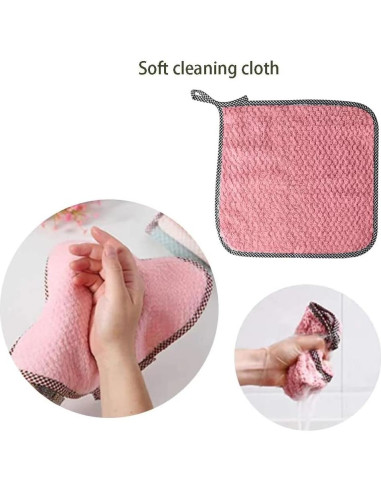 Juego de Mini Escoba y Recogedor Fgxcjd - 3 Piezas Multicolor