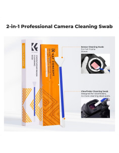 K&F Concept Kit de Limpieza de Sensor 24mm para Cámaras DSLR 2