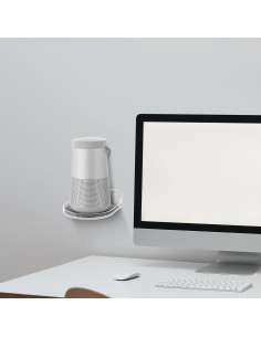 Estante Flotante TXEsign Pequeño Acrílico Blanco 12.7x12.1 cm 2