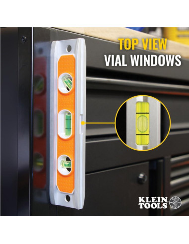 Nivel Torpedo Magnético Klein Tools 23 cm Aluminio 0/45/90