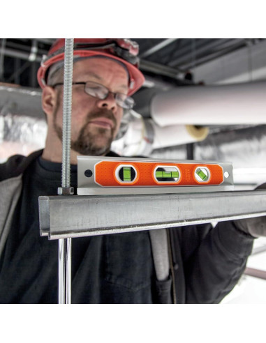 Nivel Torpedo Magnético Klein Tools 23 cm Aluminio 0/45/90