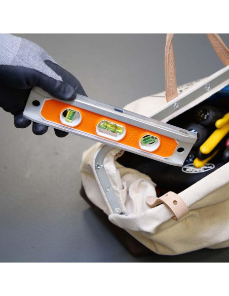 Nivel Torpedo Magnético Klein Tools 23 cm Aluminio 0/45/90