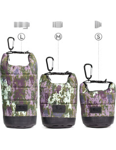 Funda de Lente de Cámara MegaGear MG911 Cuero Suave 15x10cm 2