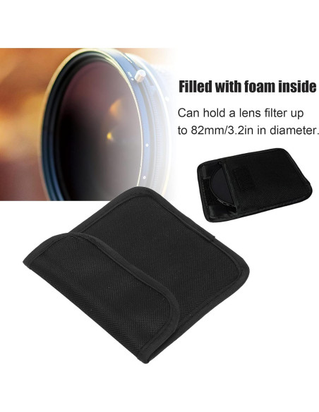 Funda de Filtros de Lente Nwejron Impermeable 82mm