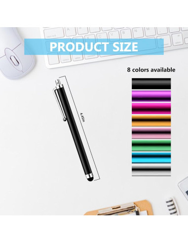 HESSION 5 Stylus Pen para Pantallas Táctiles - Negro