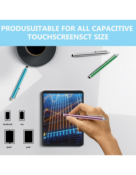 HESSION 5 Stylus Pen para Pantallas Táctiles - Negro