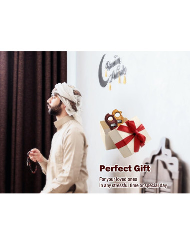 Contador de Cuentas Digitales Abiyou 2 Piezas para Meditación