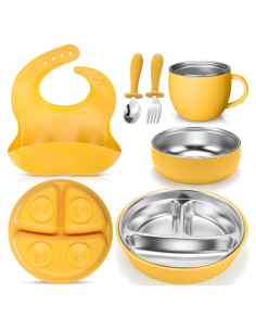 Set de Vajilla para Niños Nuogo 6 Piezas Acero Inoxidable