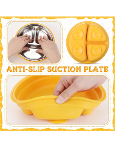 Set de Vajilla para Niños Nuogo 6 Piezas Acero Inoxidable 2