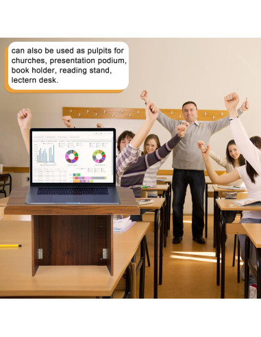 Atril de Mesa Plegable Nisorpa, Soporte Portátil para Presentaciones