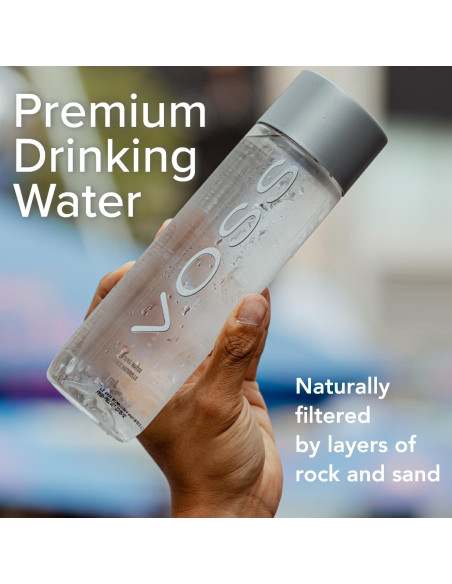 Agua VOSS Sin Gas 500 ml - Paquete de 24 Botellas PET