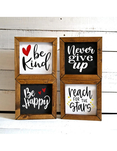 Juego de 20 Plantillas Inspiradoras DLY Lifestyle 15.24cm