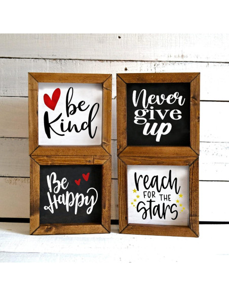 Juego de 20 Plantillas Inspiradoras DLY Lifestyle 15.24cm