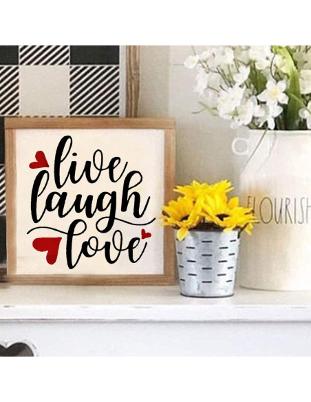 Juego de 20 Plantillas Inspiradoras DLY Lifestyle 15.24cm