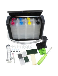 Kit CISS DIY 4 Colores UniPrint para Cartuchos HP 21 22 60XL 61XL