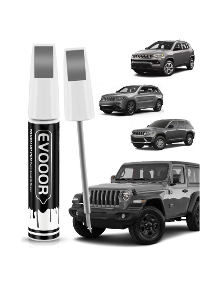 Pintura de Retoque EVOOOR Sting Gray 11.8 ml para Jeep