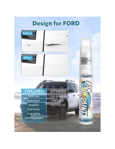 Pintura de Retoque FIXEZPRO Shadow Black para Ford 12ml 2