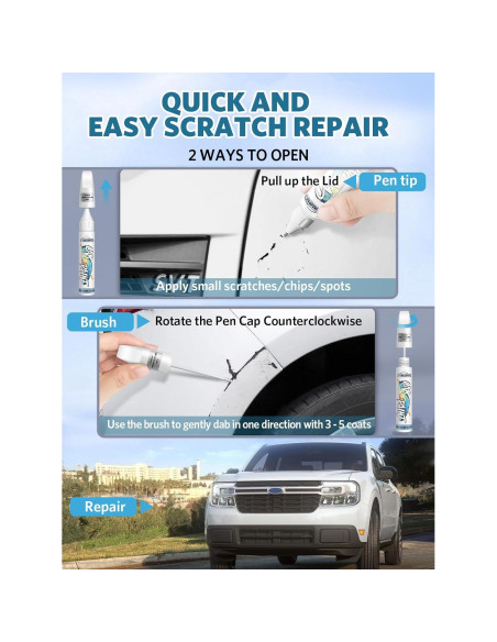 Pintura de Retoque FIXEZPRO Shadow Black para Ford 12ml