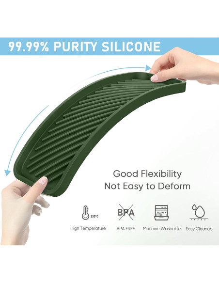 Soporte de Esponja de Silicona EG-SIPRO 23.6x9.1cm Antideslizante