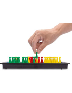 Juego de Damas Chinas Magnético Yellow Mountain 24.8 cm Plegable 2